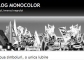 Blog Monocolor