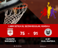 Victorie pentru studentii clujeni in cea de-a sasea runda a LNBM. Rapid-U-BT 75-91